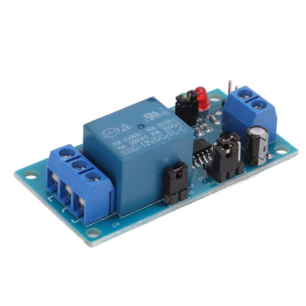 Time Delay Relay Switch Module DC12V Normally Open Trigger for Automation Equipment Modification
