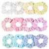 Matte Textur Große Haargummis Weiche Hochelastische Haarbänder Frauen Ponytail Halter Saisonale Tägliche Haarstyling Accessoires