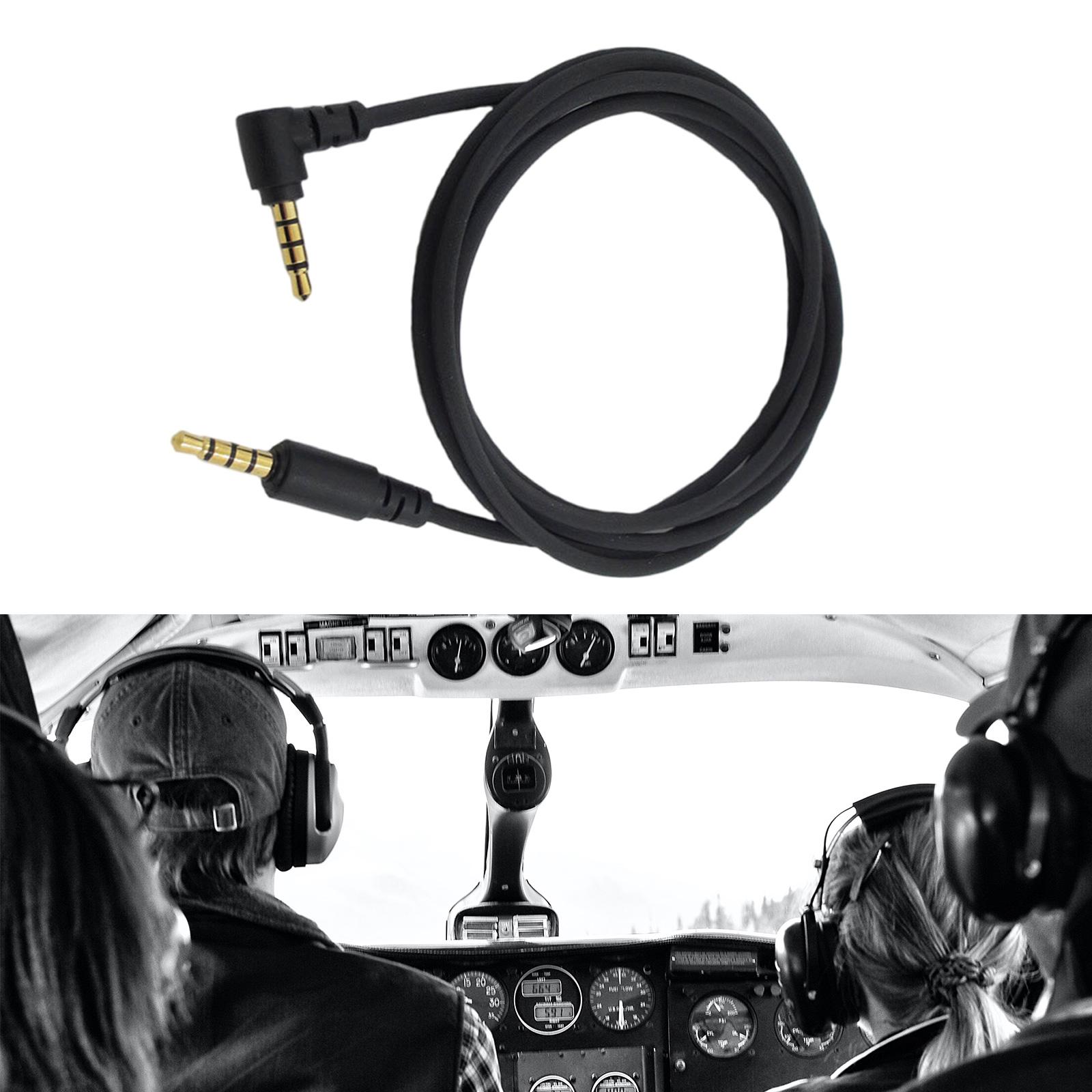 

Male to Male AUX Cable Wear-resisatnt Earphones Connection Cord Wire 3.5mm Port for Most Headphones 4-section