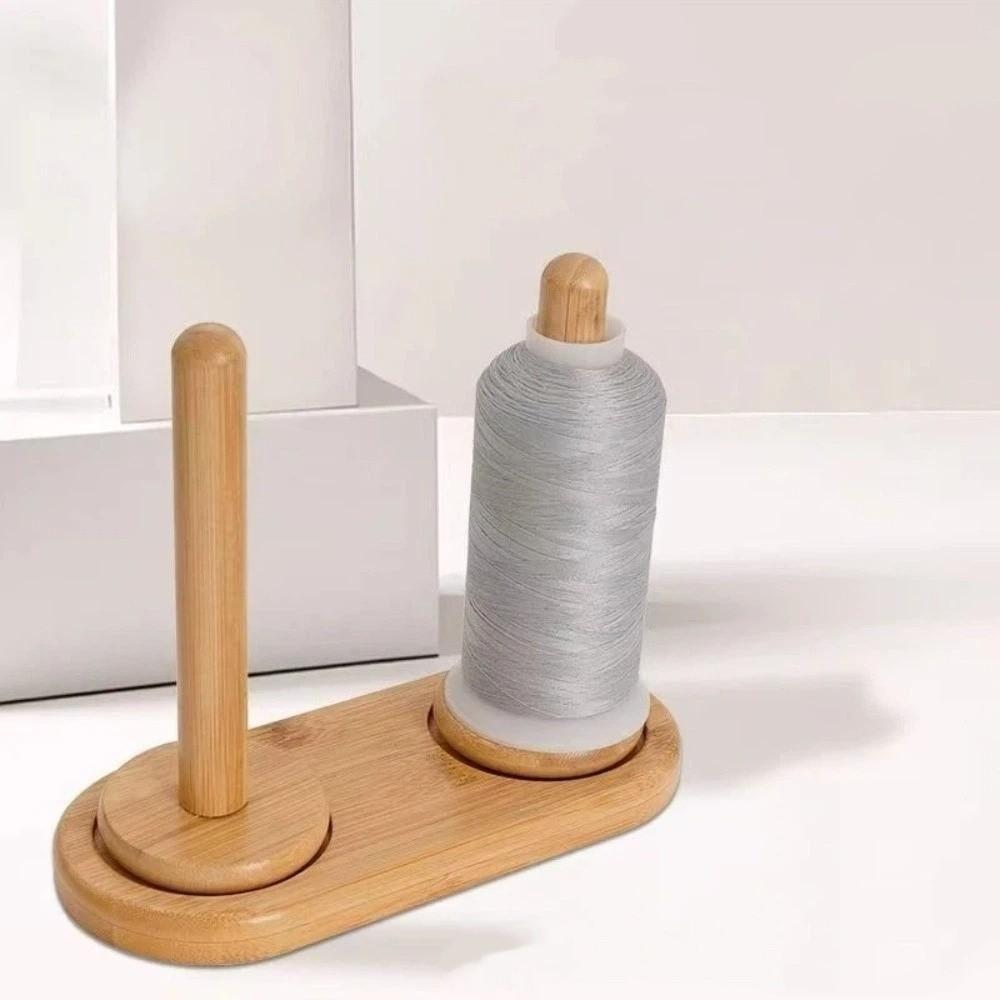 Detachable Base Yarn Storage Rack Stable Wooden Yarn Holder Yarn Winder  DIY Knitting