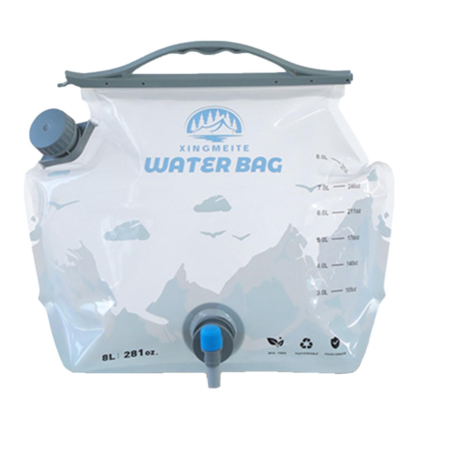 

Водосборник большой емкости для использования на открытом воздухе, Портативный складной водосборник, Водосборник для самоходного транспортного средства, Оборудование и принадлежности для кемпинга One Size белый