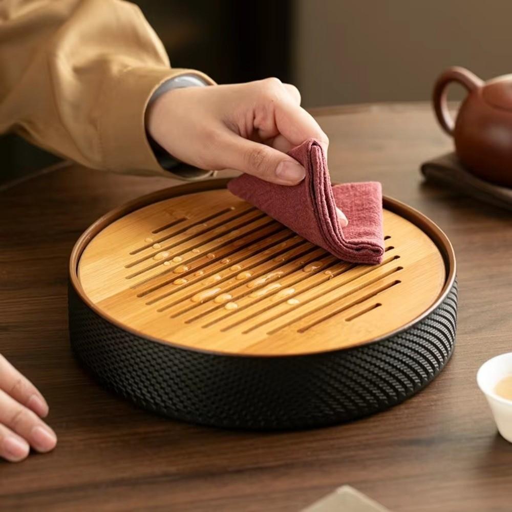 Hand Towels Linen Tea Towel Zen Ramie Quick Dry Dish Towel Absorbent Kitchen Towel Tea Table Use