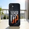 M-Motivate yourself to never give up  Phone Case For Samsung  A73,72,71,53,52,51,22,91,80, Soft Black Cover
