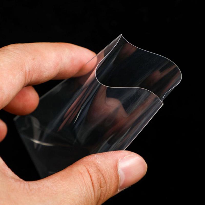 50Pcs Original Korea Card Sleeves Clear Acid Free Cpp Hard 3 Inch Photocard Holographic Protector Film Album Binder
