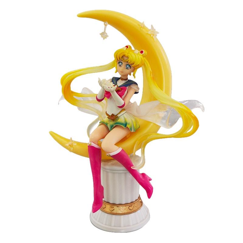Authentic Pvc Sailor Moon Figures Complete Q-version Set