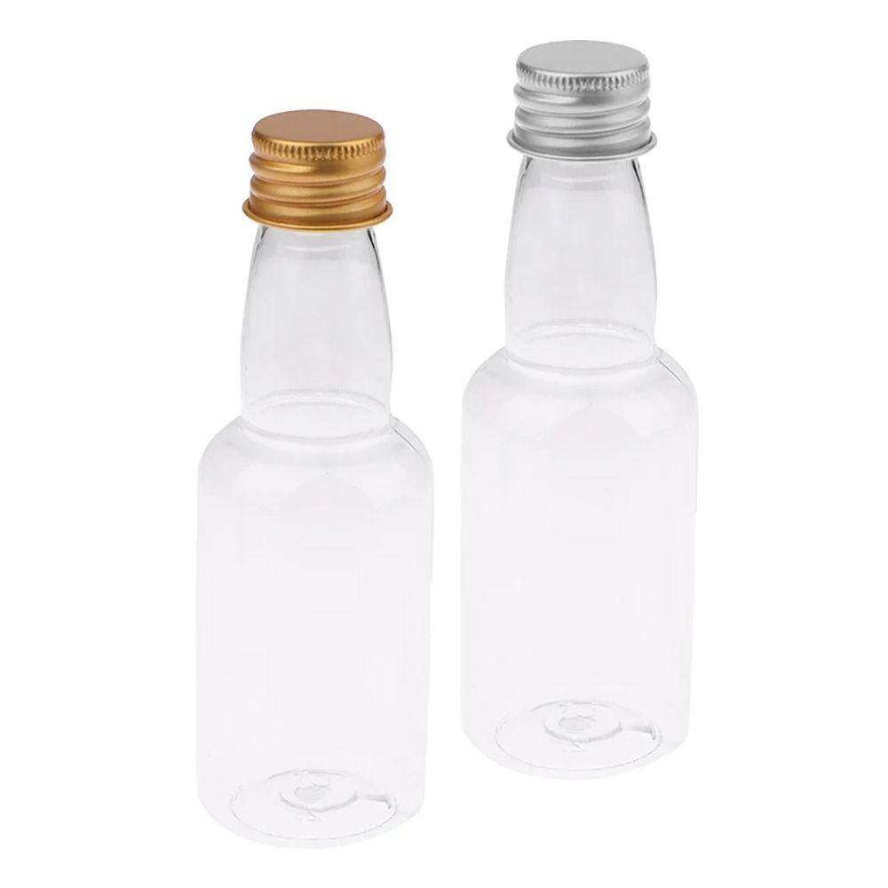 5ks lahví vína, mini lahví na alkohol, sada párty potřeb, lahve na alkohol, plastová lahev na lihoviny