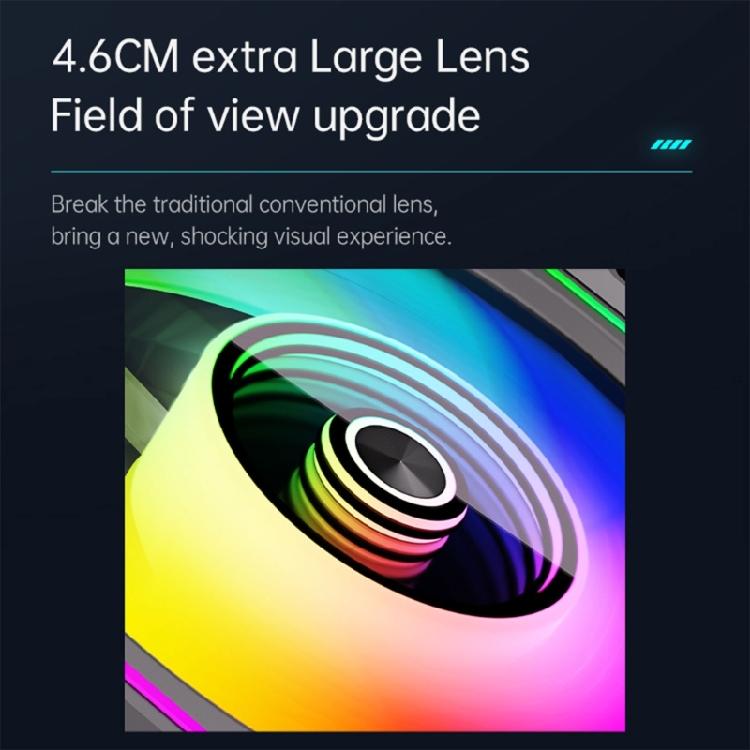 12x12cm Universal Computer Fan Addressable ARGB Asynchronous Light Support Silents PWM Technology Mirror Finish