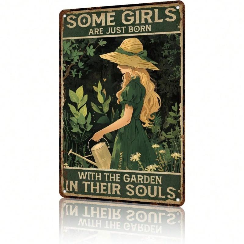 Decorative Metal Wall Sign 20x30cm