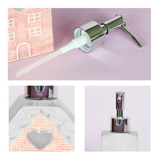 Hand Sanitizer Bottle House Shape Design Compact Portable Empty Shower