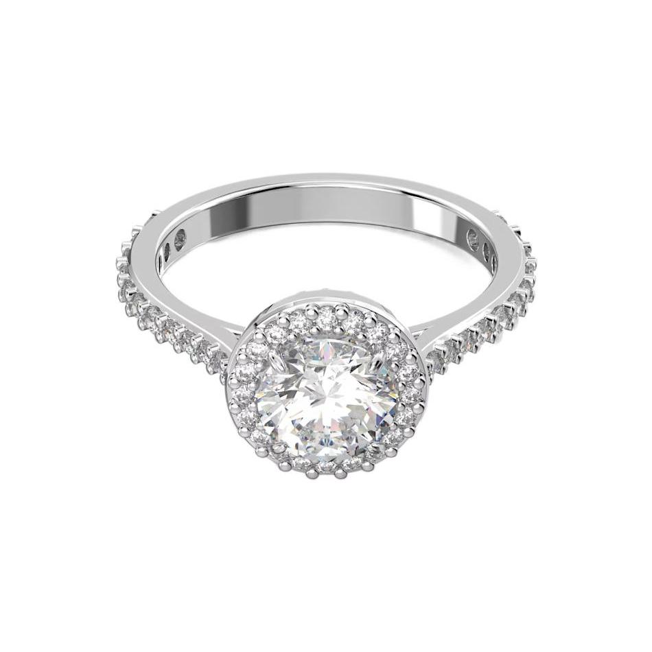Swarovski Una Angelic Rings Womens Silver 58