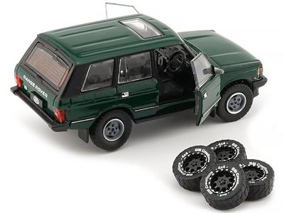 BM Creations Land Rover Range Rover Classic LSE 92 Green RHD Scale Model 1/64 (64B0182)