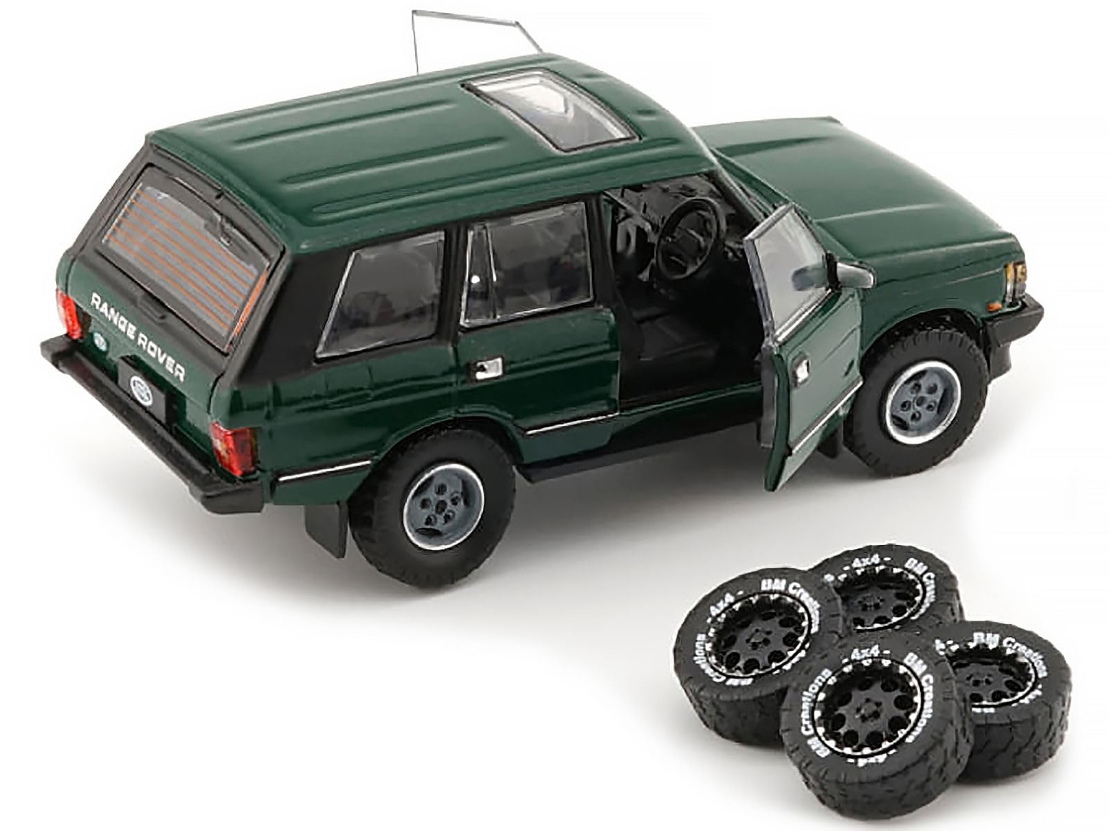 

BM Creations Land Rover Range Rover Classic LSE 92 Зеленый RHD Масштабная модель 1/64 (64B0182) зелёный