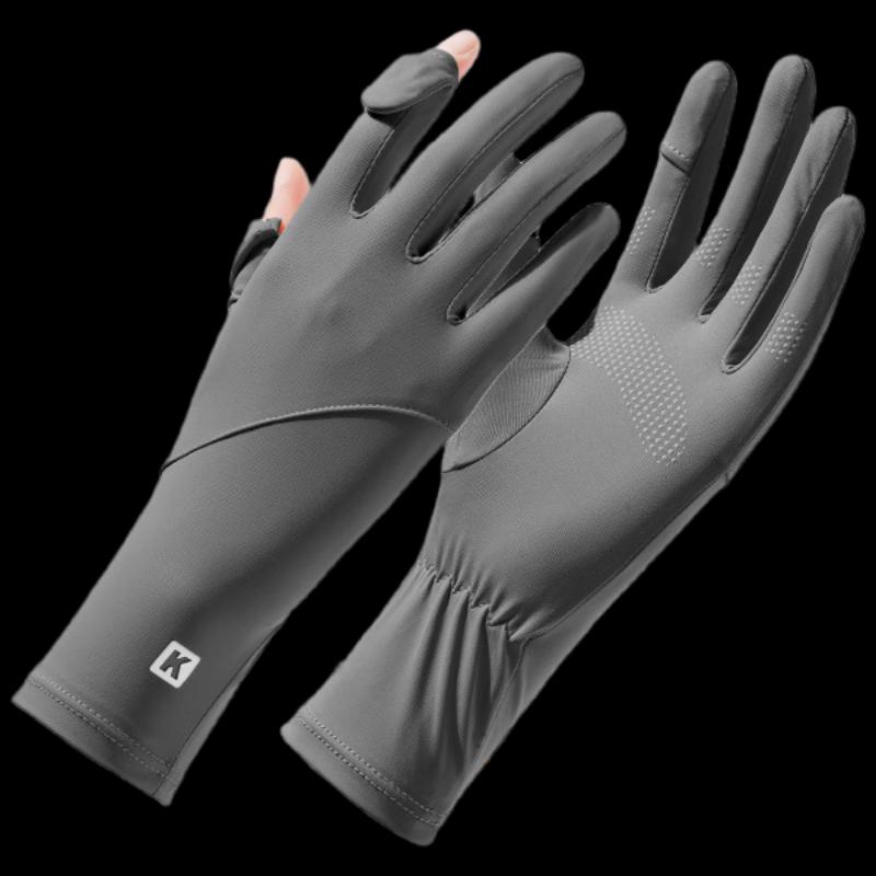 Junbie Women's Summer Cycling Ice Silk Gloves