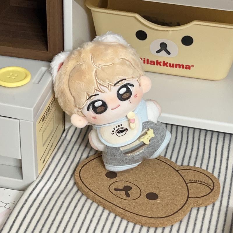 10CM Cotton Doll Overalls - Universal Plush Doll Clothes for Normal and Star Body Dolls.