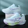 Marathon Running Shoes Men Unisex Speciality Athletic Breathable Lightweight Carbon Board Women'S Comfor Athletic Nonskid Athletic Shoes