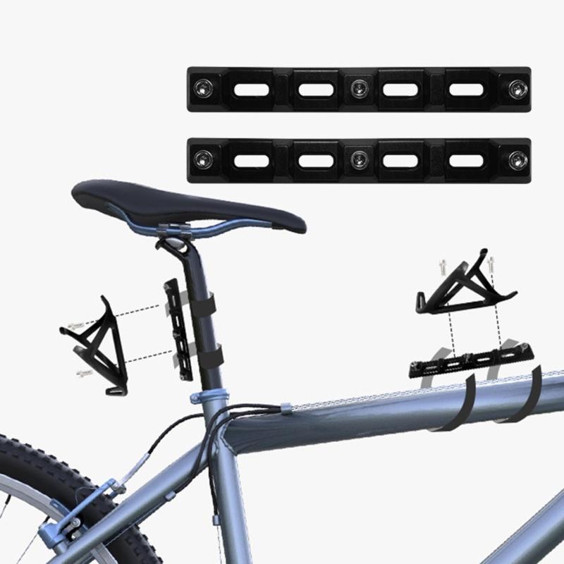 Adjustable Bike Bottle Cage Adapter Aluminum Alloy Nonslip Mounting Base