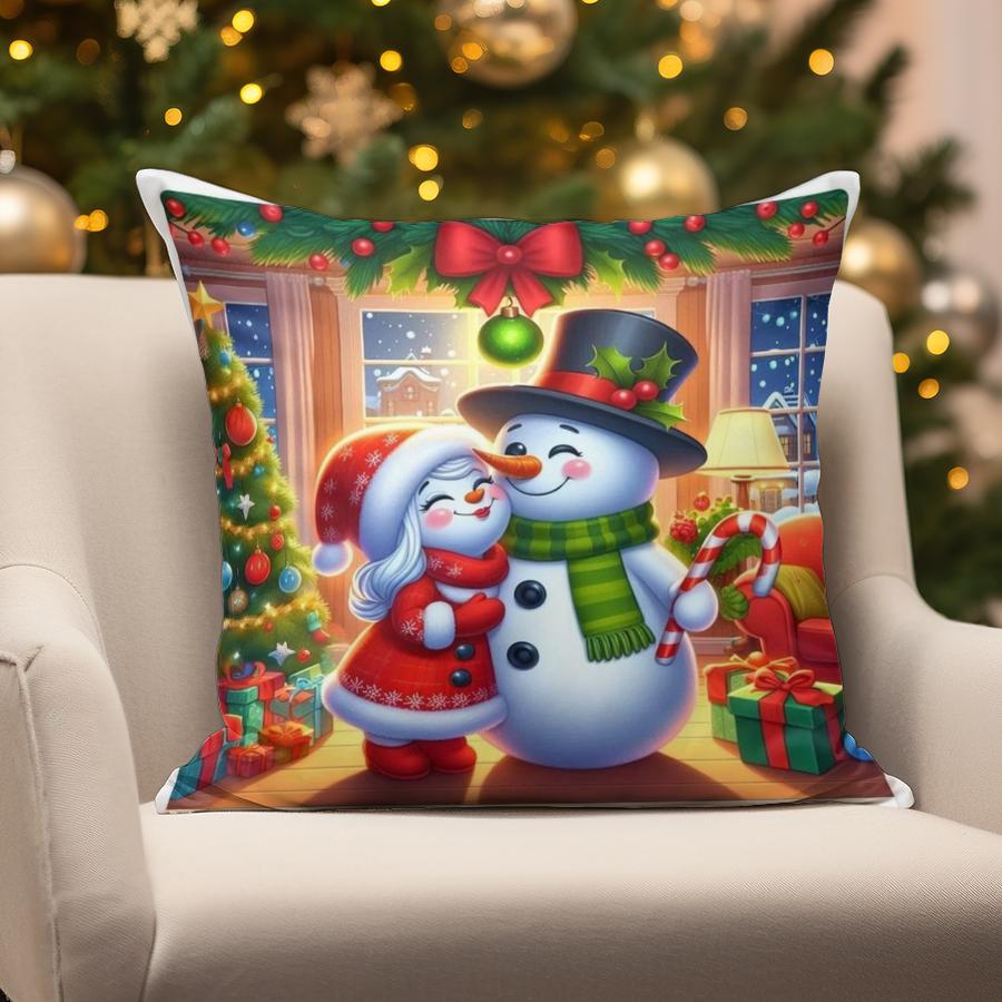 Wystrój domu Świąteczne Urocze Poszewki na Poduszki Odpowiednie do Kanapy Sypialni Samochodu Poszewka na Poduszkę Poduszka Prostokątna Poduszka Oparciowa