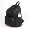 Women's Fashion Casual Solid Color Backpack, New Trend College Student Travel Large Capacity Small Backpack