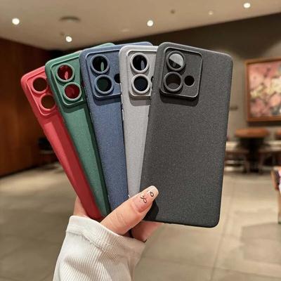 For Moto Edge 40 Neo Slim Sandstone Silicone Shockproof Soft Case For Motorola G04 G24 G34 G84 G54 Edge Plus Matte TPU Protector Back Cover Bumper