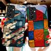 Creative Block For Samsung Galaxy A15 5G 54 4G 51 50 24 35 90 71 12 51 53 52S 80 22 34 Black Tempered Glass Phone Case