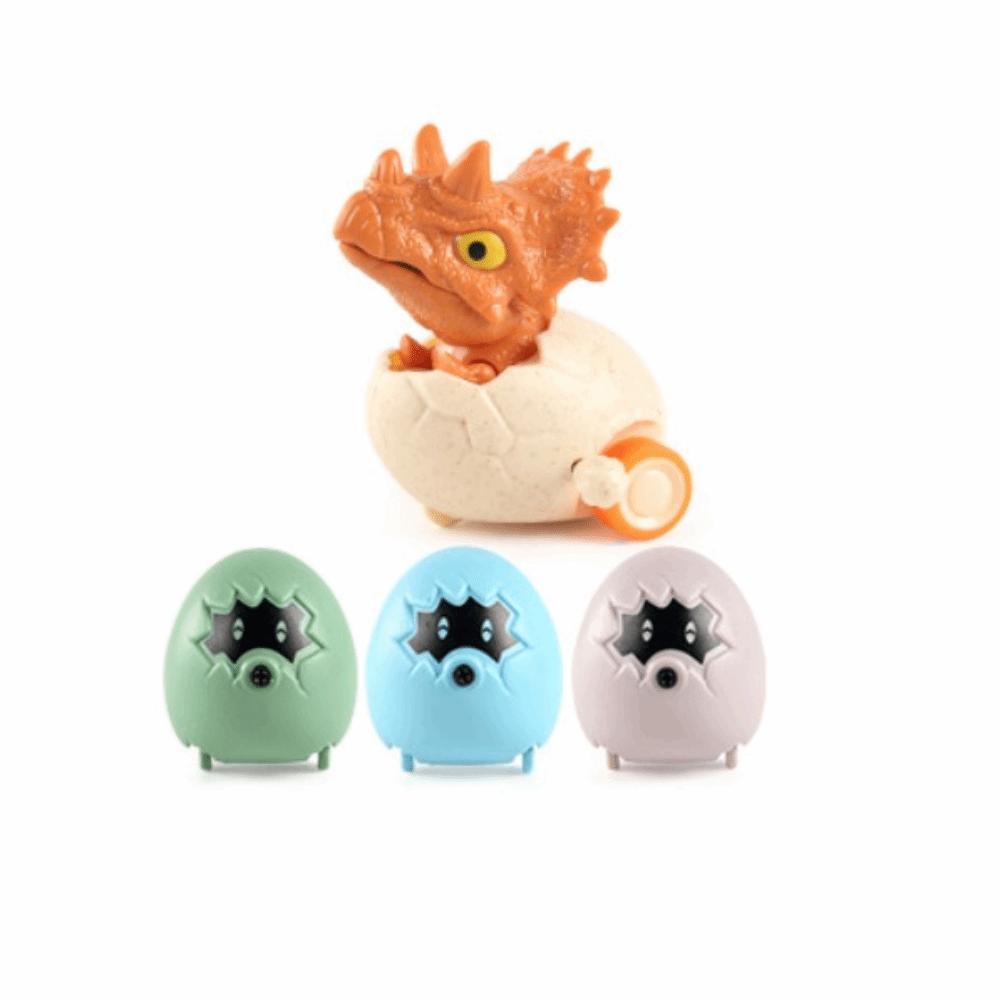 Cartoon Design Simulation Tyrannosaurus Rex Toys Triceratops Egg Shell Toys  Gift For Kids