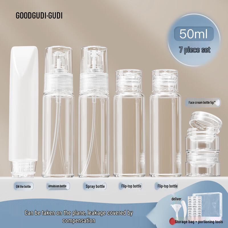 Gudi Portable Travel Dispensing Bottle Set