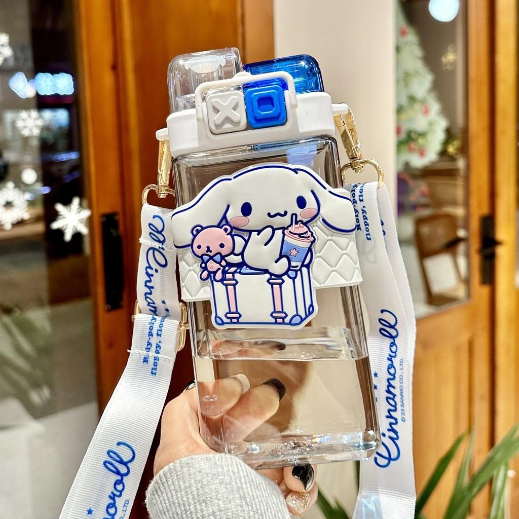 Sanrio Kuromi Plastic Straw Cup With Leakproof Seal For Kids And Travel