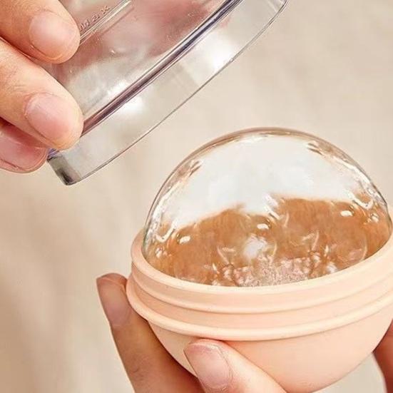 Bulb Shape Ice Ball Mold Food-Grade Sphere Tray for Whiskey Cocktails Easy-Release Leak-Proof Ice Cube Maker Home Bar Essential