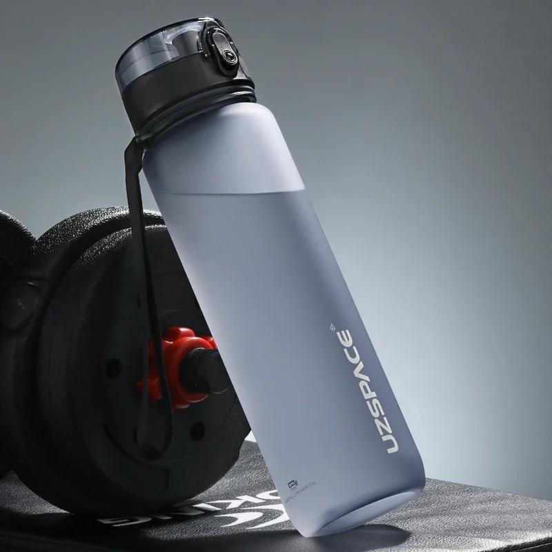 Sports Water Bottle Tritan Plastic Drink Bottle water BPA Free hydro flask Shaker Outdoor Travel Portable Leakproof Drinkware