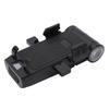 Multifunktionale Fahrradlichter USB Powerbank Fahrradhupe Fahrrad-Handyhalter für Nachtfahrten Schwarz