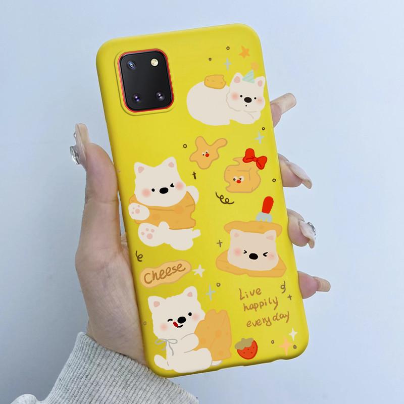 For Samsung Galaxy Note 10 Lite Case N770F Soft TPU Silicone Cover Cute Astronaut Panda Phone Case GalaxyNote 10Lite Coque Funda