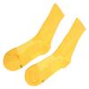 1 Paio Calzini Sportivi Antiscivolo Traspiranti Calzini Protettivi Atletici per Basket Calcio(Giallo )