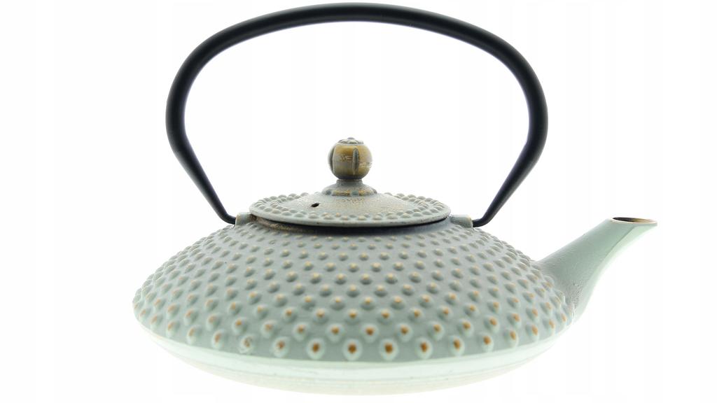 Cast Iron Kettle 1.25L Infuser With Strainer For Brewing Tea And Herbs