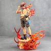 One Piece Portgas D Ace Action Figure Manga One Piece Ace Figurine Anime Peripheral 24cm Collection Model Figura GK Statue Gift