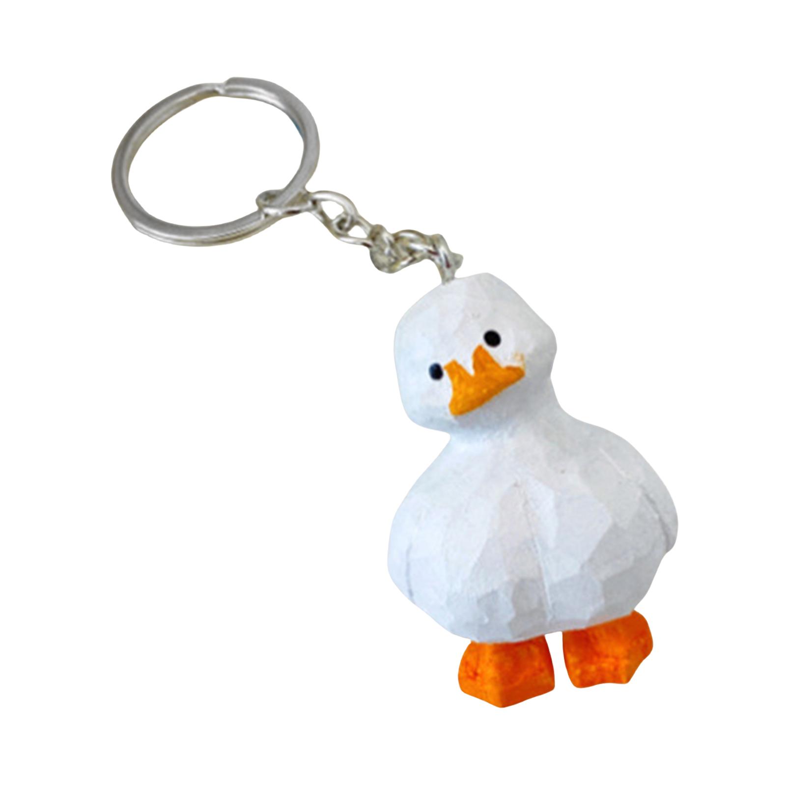 

Ручная работа Прочный деревянный брелок-шарм в виде утки Животное Брелок для любителей природы Ежедневное использование Повседневная одежда Стильные наряды 1