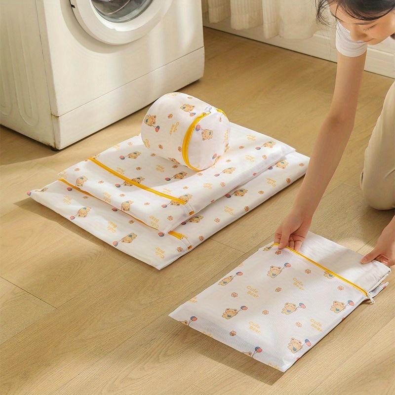 6pcs Extra Large Laundry Bags with Thick Fine Mesh - Anti-Deformation,Color-Protecting Wash Bags for Sheets,Clothes, Pants, Bras