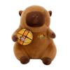 Plush Basketball Capybara Toy Stuffed Doll Cartoon Decoration Kids Gift Cute