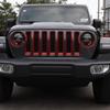 Mesh Grille Insert Grill Sticker & Headlight Turn Light Cover Trim for Jeep Wrangler JL 2018-2025 Chrome Accessories