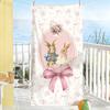 Retro P-Peter R-Rabbit Art Towel Soft Pool Gift For Travel Gym Shower Camping Quick Dry Sports Large Beach Towels
