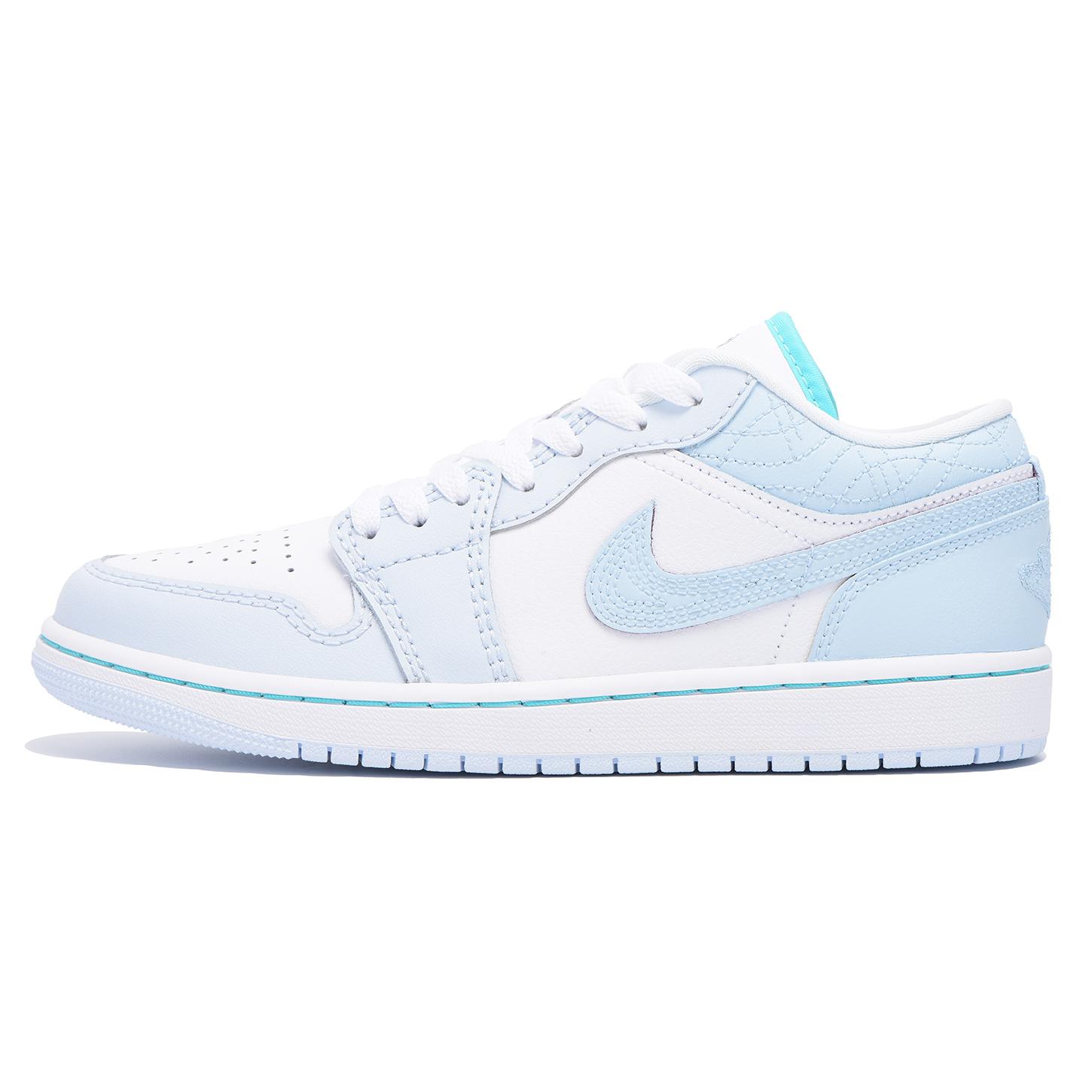 

Jordan Air Jordan 1 Chestnut Leather Slip Resistant Coverage Low top Vintage Basketball Shoes Women s White Blue FV3623-151(Team59-) 38.5