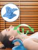 Neck Shoulder Stretcher Relaxer Cervical Chiropractic Traction Device Pillow For Side Back Stomach Sleeper Remedial Pillows