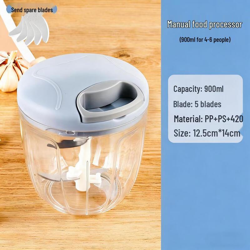 Manual Hand-Pull Garlic Chopper