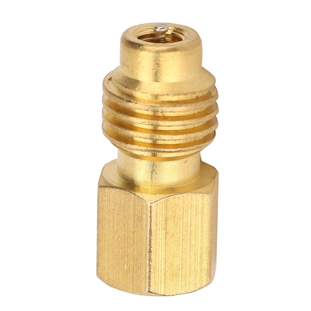 R134A   Conditioner Adapter, 1/4SAE Female To 1/2  Male Adapter Connector for R134A Car   Conditioner