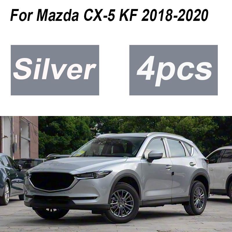 For Mazda CX-5 KF Accessories 2017- MK2 4PCS Painted Front Mudguards Splash Guards Rear Muds Fenders Wheels Car Accessories