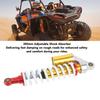 Adjustable Spring Shock Damper 350mm 13.78in Stylish Look ATV Adjustable Shock Absorber for ATV Quad Dirt Bike Go Kart Scooter