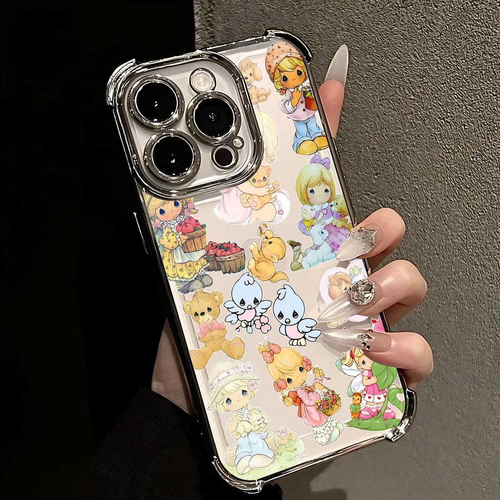 Neue galvanisierte Handyhülle für Oppo Realme C85 15T C71 C75 C55 C53 C30 C35 C33 C31 C21 14 13 12 Pro Plus Sturzfest P-Kostbares Paar
