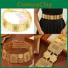 Waist Women Fashion Chain Hollow Geometric Alloy Construction And Stylish Look