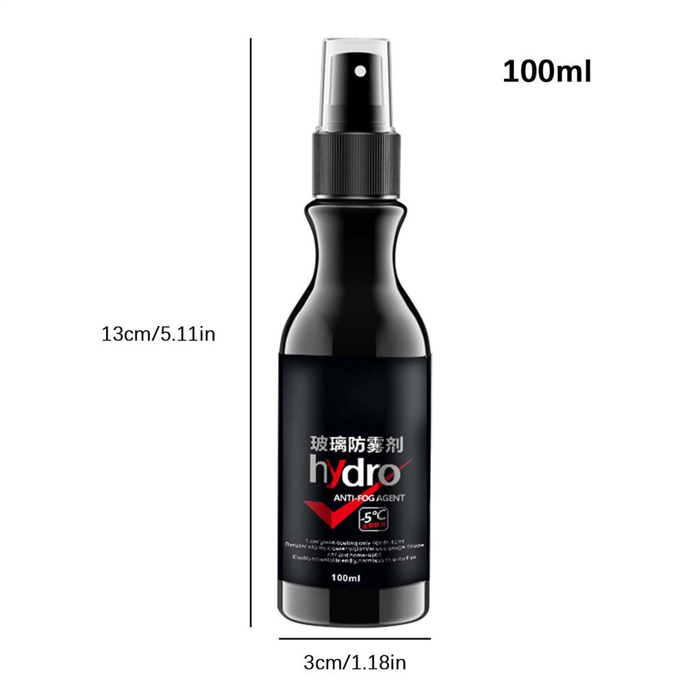 Anti-fog Car Windshield Defogging Coating Cleaning Anti Fog Glass Cleaner Oil Film Defogger Spray Waterproof Long-Lasting
