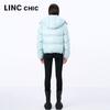 Jinyujie Women's 2024 Winter Short Down Puffer Jacket