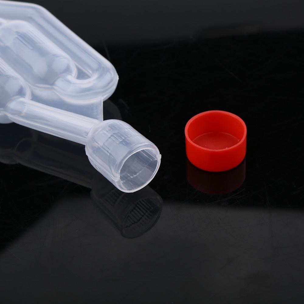 Home Brew Wine Fermentation Airlock Exhaust One-way Check Valve Water Sealed Valves Air Lock for Brewing
